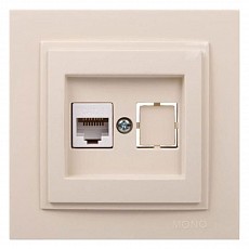 Розетка ethernet rj-45 mono electric despina 102-170005-125